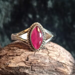 Natural Ruby Ring In 925 Sterling Silver  Genuine Gemstone  Jewelry  Simple, Beautiful Design for Any Occasion Gift For Her  Gift For Women'