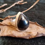 Black Onyx Ring, 925 Sterling Silver Ring, Onyx Ring, Ring For Women, Gift For Her, Anniversary Gift, Gift For Mom, Statement Ring For Her