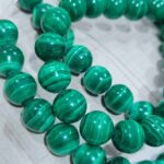 Green Malachite Beads Genuine AAA Natural Green Malachite 4mm 6mm 8mm 10mm 12mm Bulk Available With Certificate