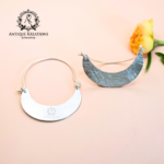 Crescent earrings, Geometric earrings, Hoop earrings, Statement earrings, Dainty earrings, Minimalist earrings, Metal earrings