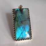 Labradorite Pendant, 925 Solid Silver Pendant, Pendant For Women, Labradorite gemstone Pendant, Gift For Her, Gift For Mom, Pendant For Her