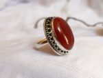 Red Carnelian Ring | 925 Sterling Sliver - Image 2