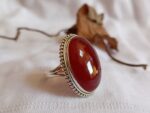 Red Carnelian Ring | 925 Sterling Sliver - Image 5