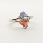 Floral Silver Zircon Ring | 925 Silver