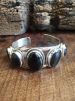 Black Onyx Cuff Bracelet - Image 2