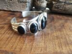 Black Onyx Cuff Bracelet - Image 3