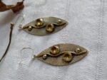 Leaf Design Earring, Citrine Earring, 925 Silver Earring with Gemstone, Handmade Earring, Daily Wear Earring, Gift For Her, Gift For Mom - Image 4