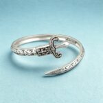Vintage Sword Bracelet 925  Silver | Handmade Warrior Cuff Bracelet | Unisex Statement Silver Bangle - Image 6
